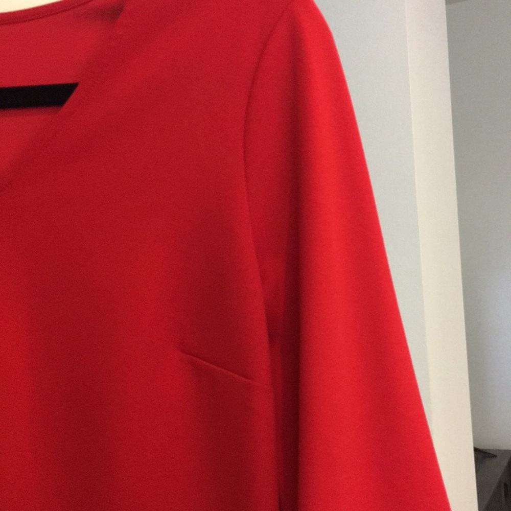 Ann Taylor Red Top - Picture 6 of 8